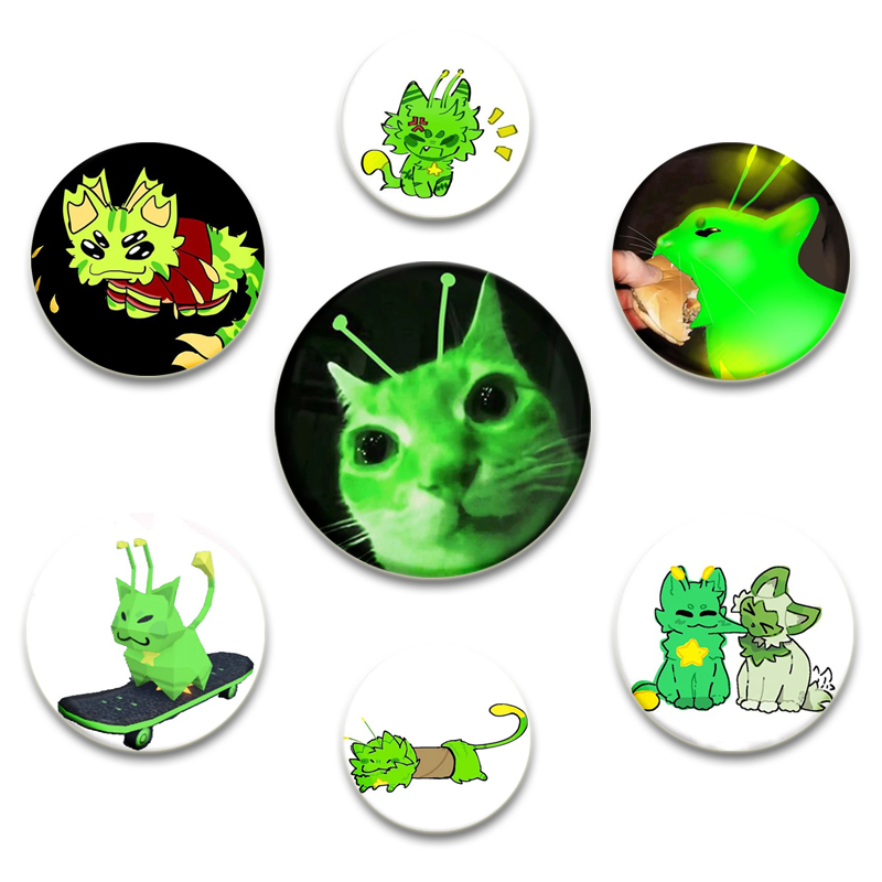 Gaming Console Buttons - 32/44/58mm Nieuwe Regretevator Gnarpy Broches Zachte