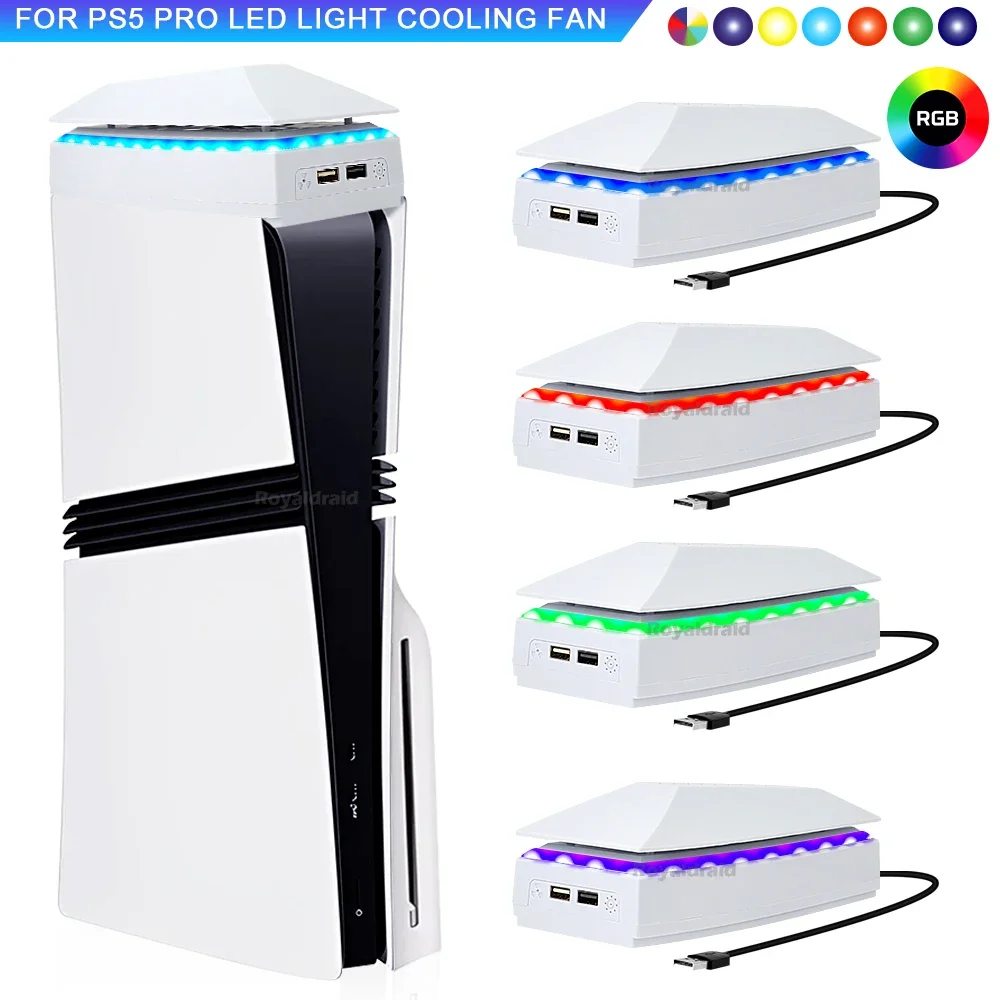 Gaming Console Buttons - Topkoelventilator voor PS5 PRO Topkoelsysteem Game