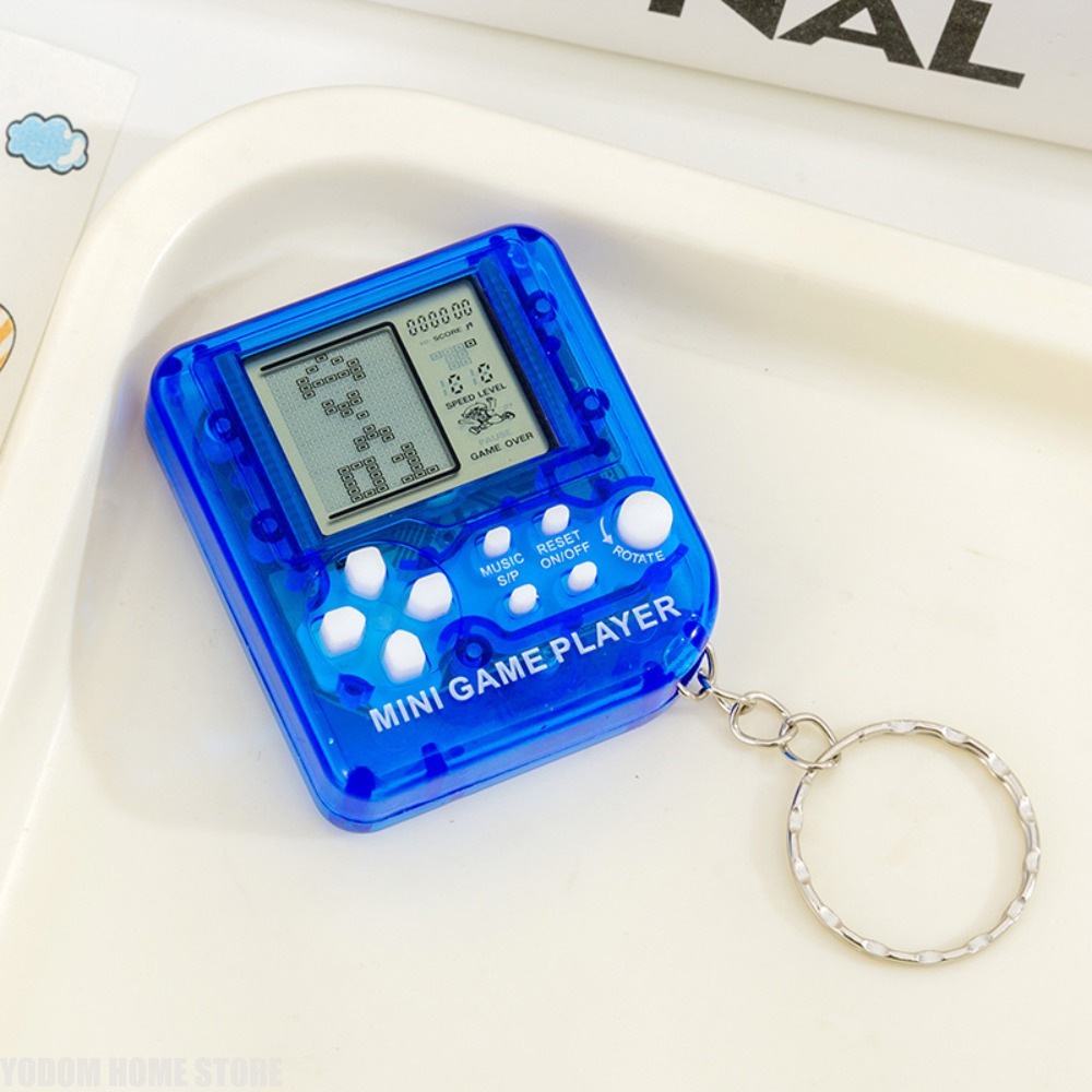 Gaming Console Keychain - Klassieke nostalgische Tetris handheld game console