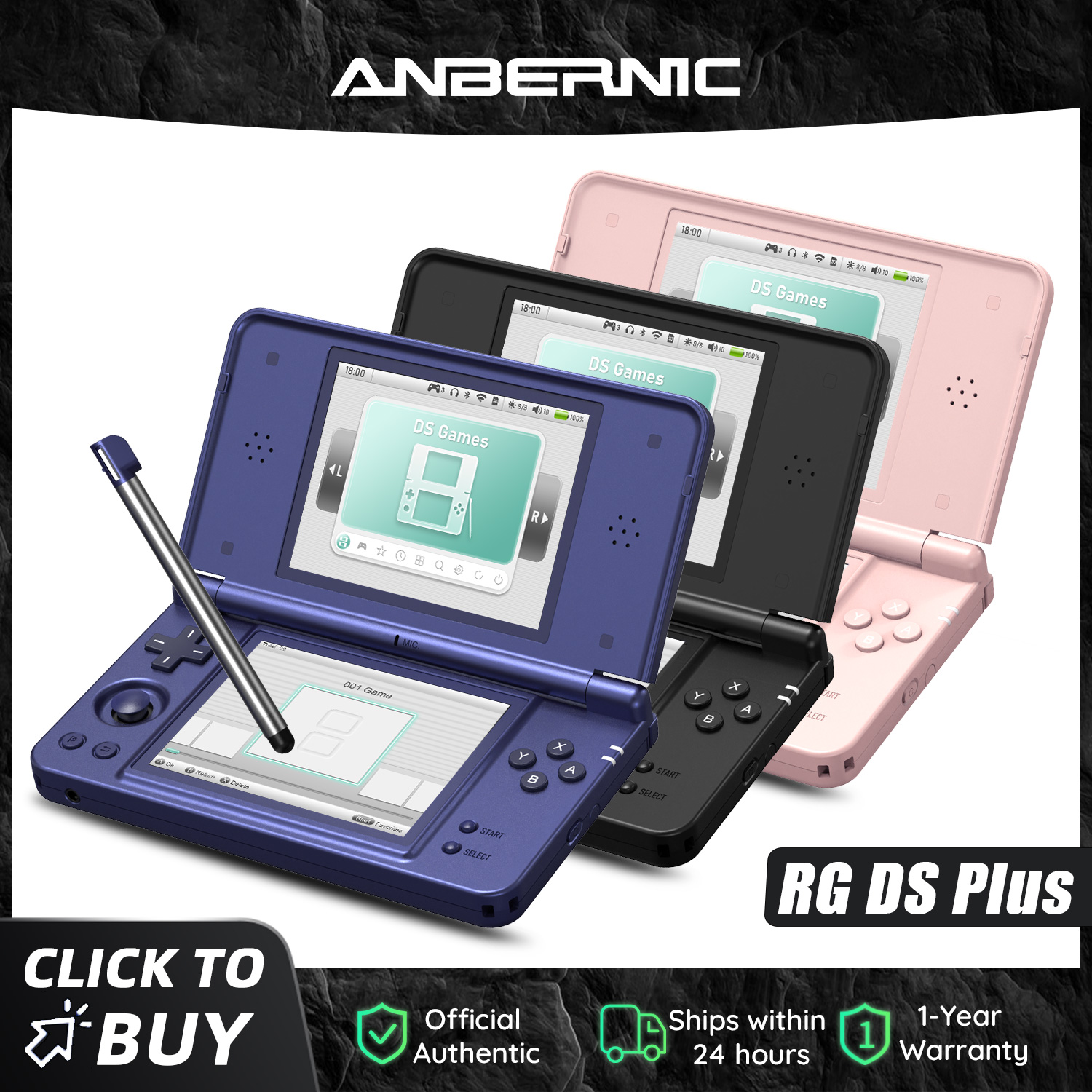 Gaming Console Under 5000 - Anbernic RG DS Plus: draagbare handheld