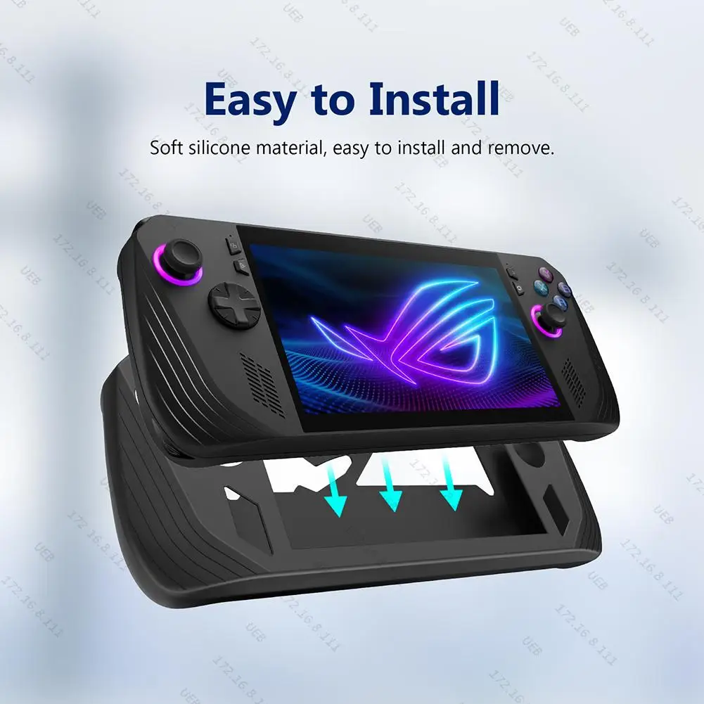 Gaming Console Rog Ally - Siliconen beschermhoes Schokbestendige beschermhoes Antikras met