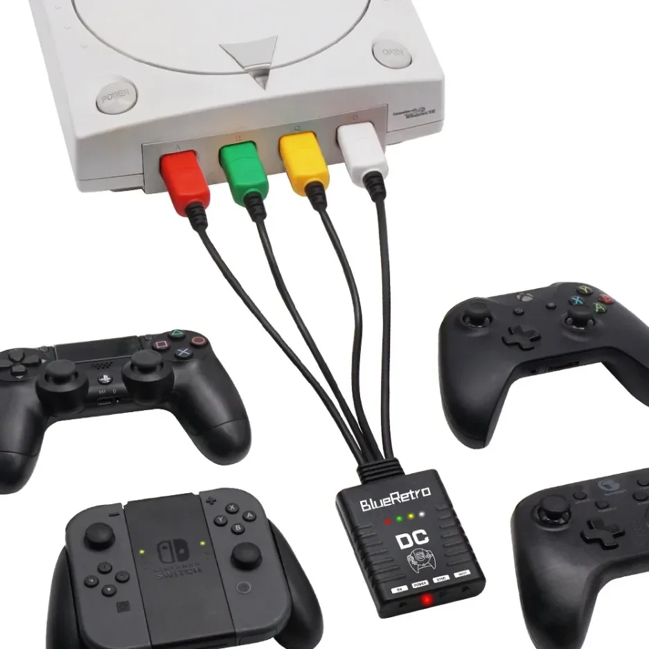 Gaming Console Buttons - RetroScaler BlueRetro draadloze controlleradapter voor de