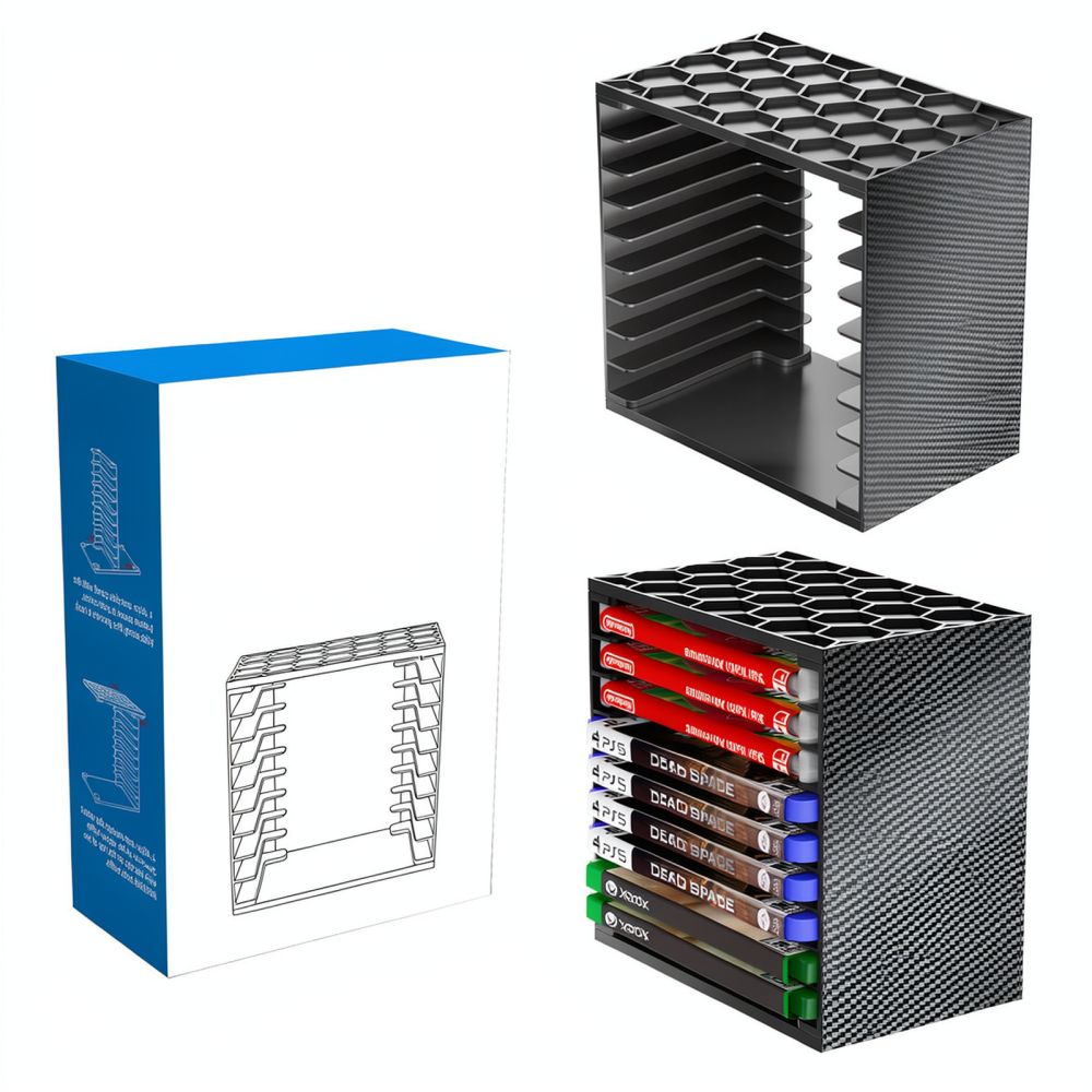 Opbergtoren voor gamekaarten,  - Gaming Console Display Case recensie en prijs