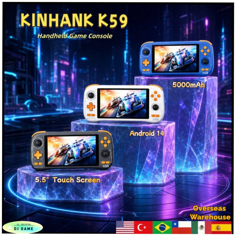 KINHANK K59 Handheld Game Cons - Gaming Console Under 5000 recensie en prijs