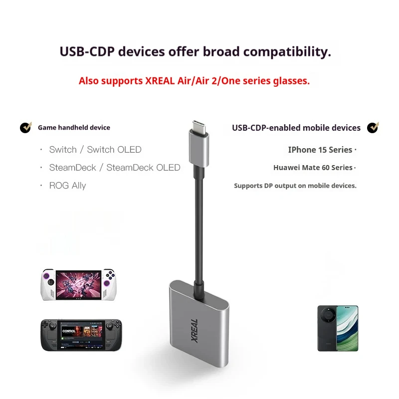 XREAL Hub USB-C-adapter voor A - Gaming Console Rog Ally recensie en prijs