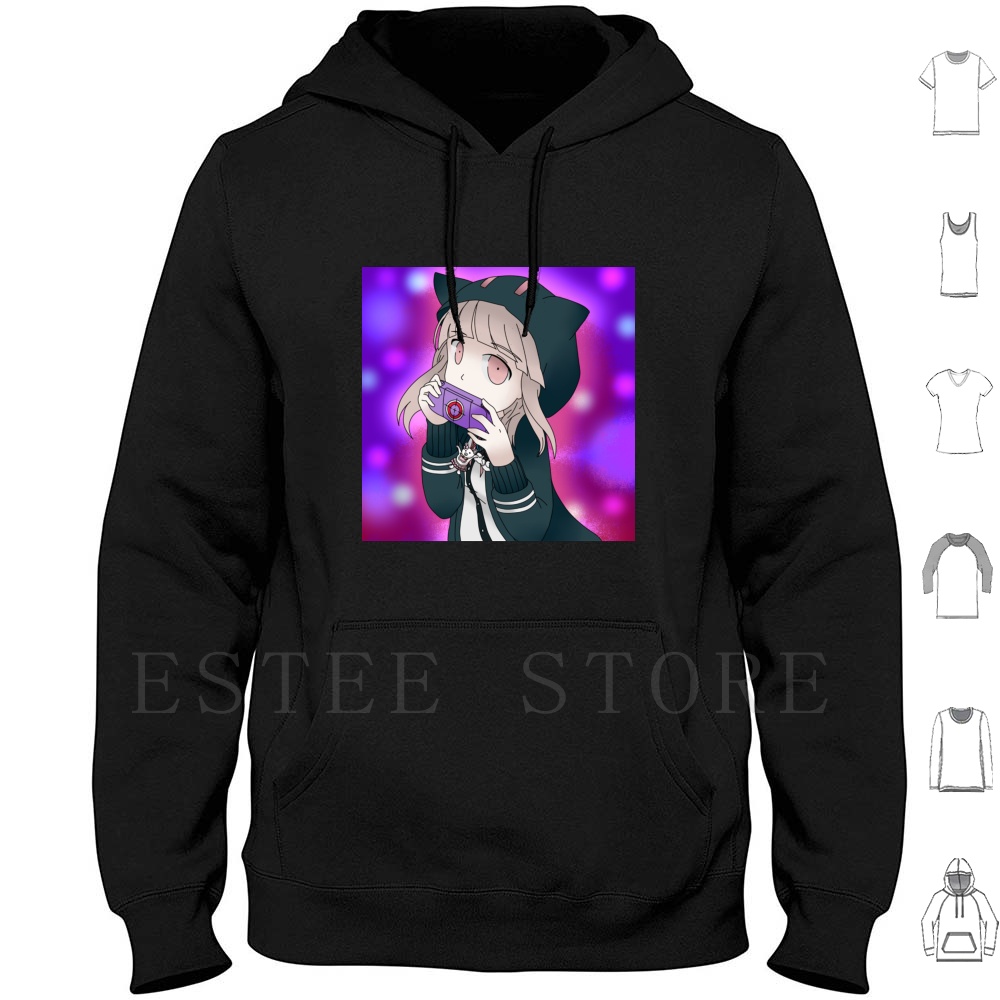 Chiaki Nanami Hoodies met lang - Gaming Console Keychain recensie en prijs