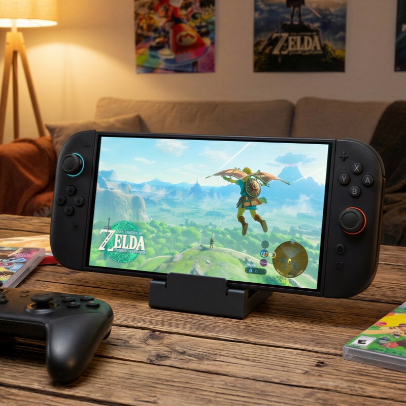 Metalen standaard voor op het  - Gaming Console Rog Ally recensie en prijs