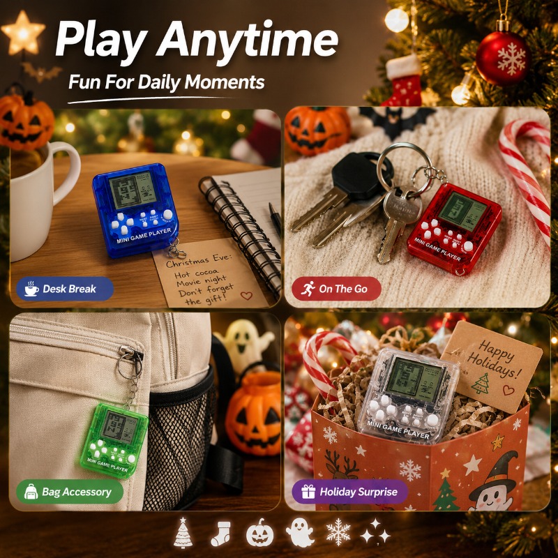 Mini Tetris Game Console Sleut - Gaming Console Keychain recensie en prijs