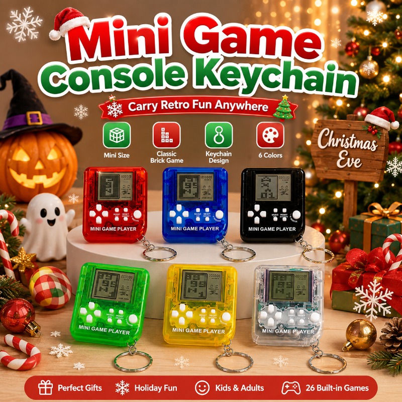 Mini Tetris Game Console Sleut - Gaming Console Keychain recensie en prijs