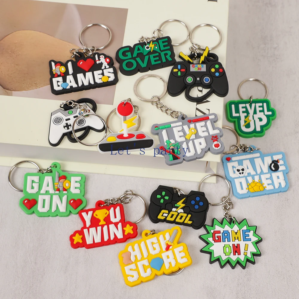 13 stuks videogame op thema PV - Gaming Console Keychain recensie en prijs