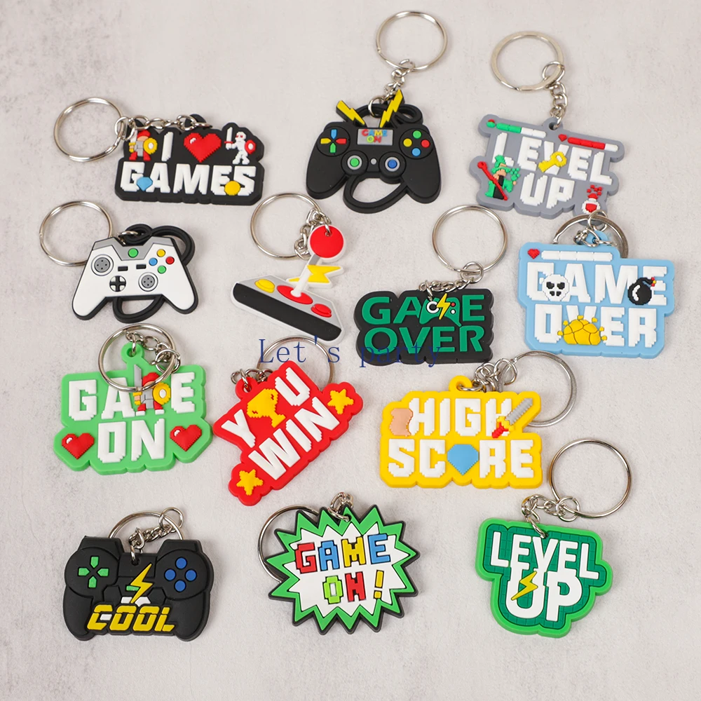 13 stuks videogame op thema PV - Gaming Console Keychain recensie en prijs