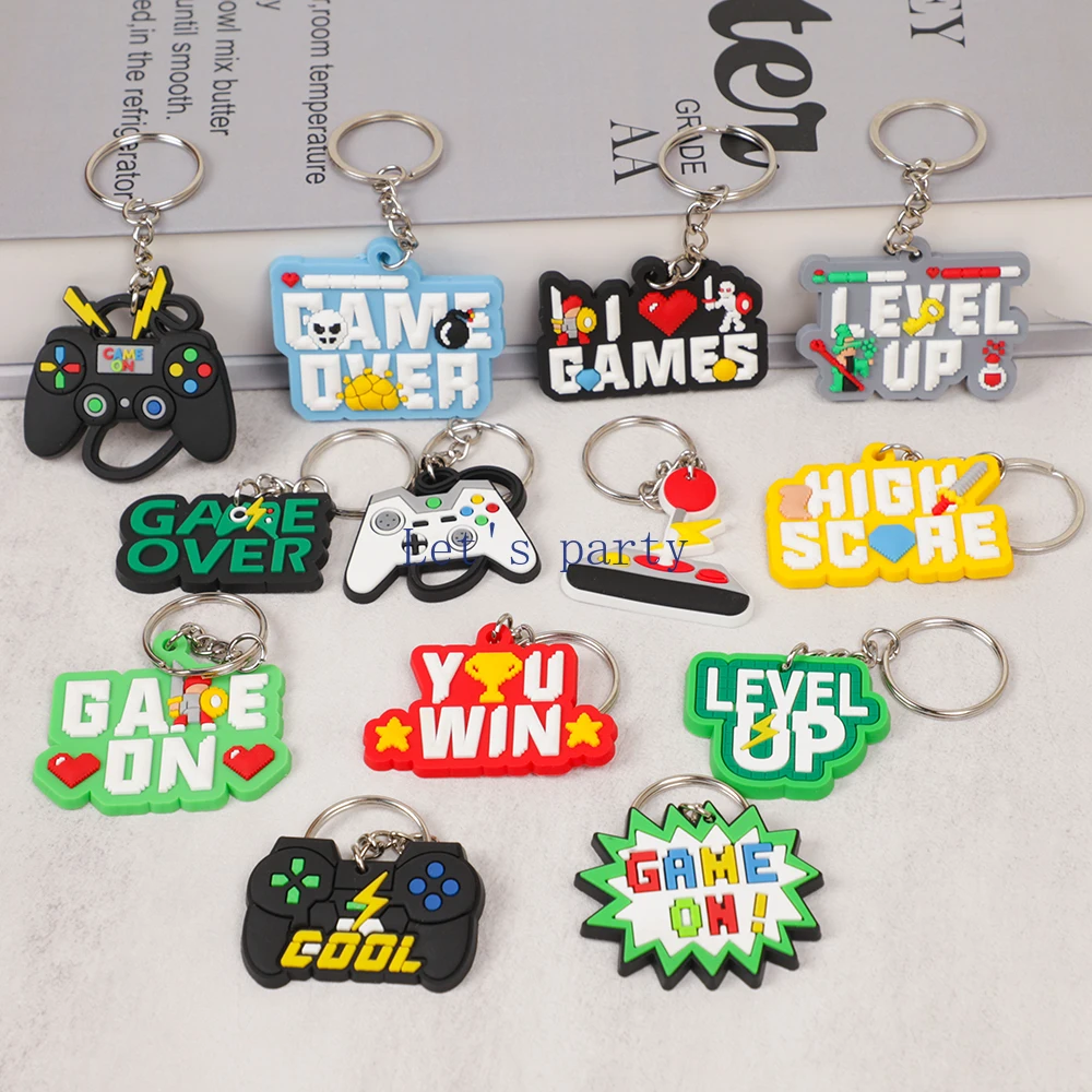 13 stuks videogame op thema PV - Gaming Console Keychain recensie en prijs