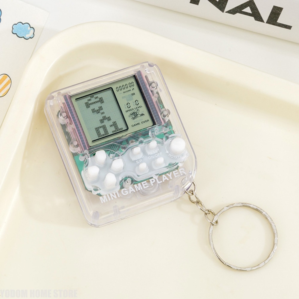 Klassieke nostalgische Tetris  - Gaming Console Keychain recensie en prijs