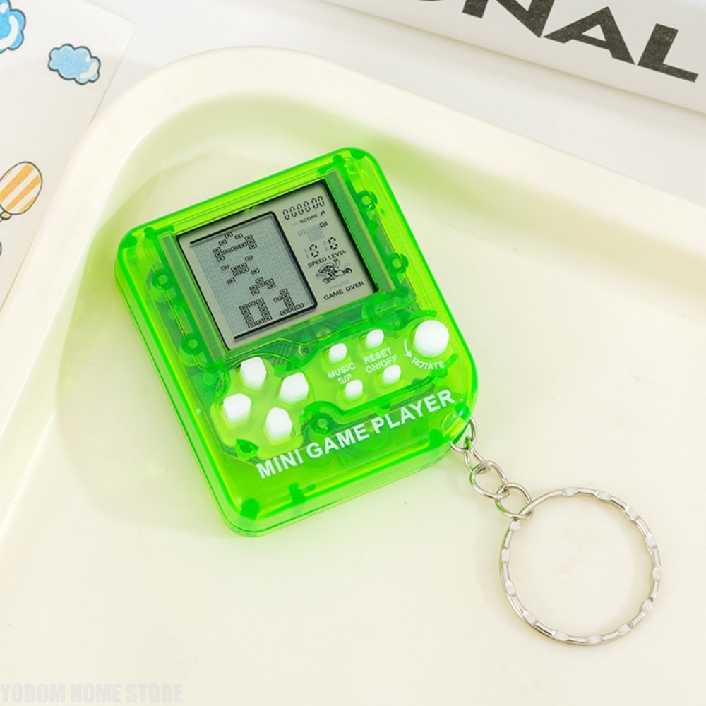 Klassieke nostalgische Tetris  - Gaming Console Keychain recensie en prijs