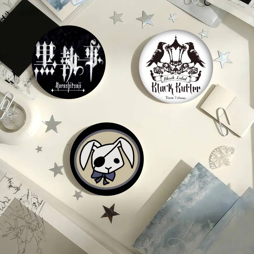 Anime Zwart logo Butler horror - Gaming Console Buttons recensie en prijs