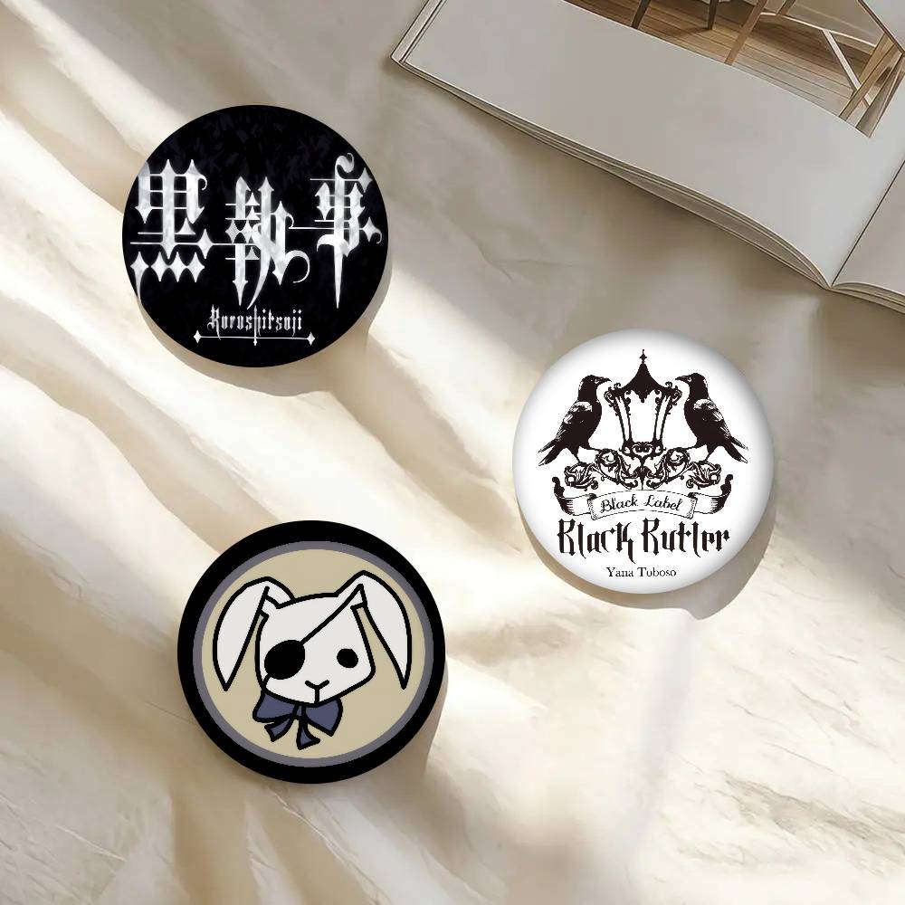 Anime Zwart logo Butler horror - Gaming Console Buttons recensie en prijs